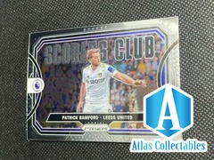 2021-22 Panini Prizm Scorers Club Insert #4 PATRICK BAMFORD Leeds United